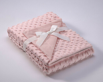 Mora Copitos C80 Dětská deka, 80x110cm, růžová