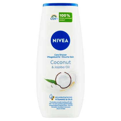 NIVEA Coconut &amp; Jojoba Oil Ošetrujúci sprchovací gél, 250 ml