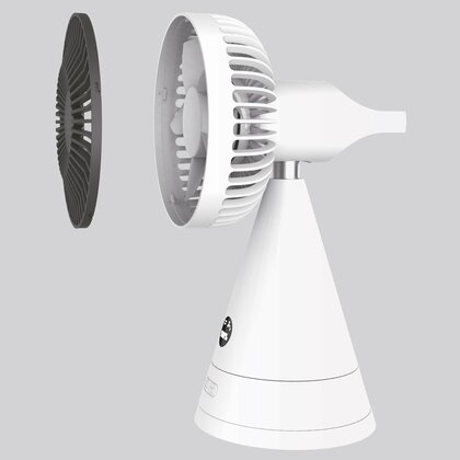 VITAMMY Dream asztali ventilátor, USB mini asztali ventilátor, szürke