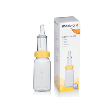 MEDELA SpecialNeeds dojčenská fľaša pre deti s ráštepom pery, podnebia a inými problémami