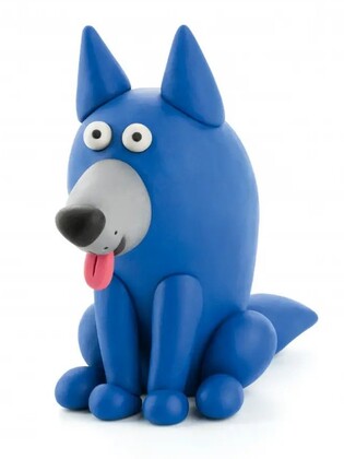 HEY CLAY Waldtiere Modelliermasse Set, Waldtiere