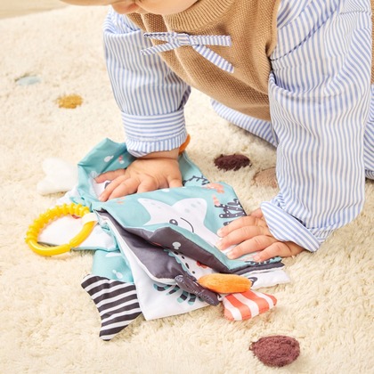 Miniland Mäkká edukačná knižka pre deti – Morský svet