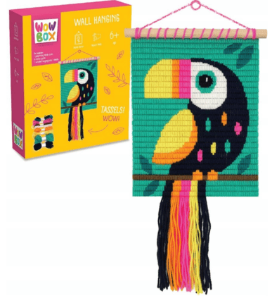 WOW BOX Kreatívna sada Makramé Tukan