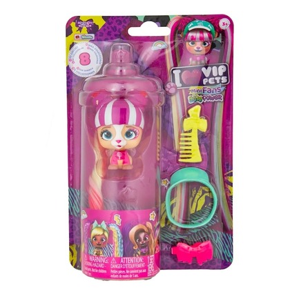 IMC Toys VIP PETS - Mini Fans Bow Power Psík s dlhými vlasmi, mix