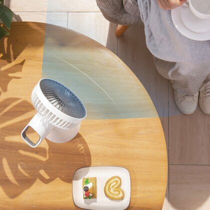 VITAMMY Dream asztali ventilátor, USB mini asztali ventilátor, szürke