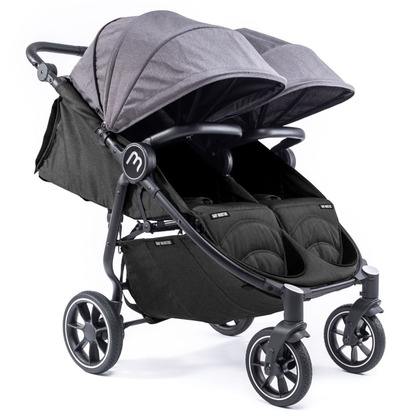 Baby Monsters Easy Twin 4 Ultra úzky kočík pre dvojičky (65 cm), farba Texas