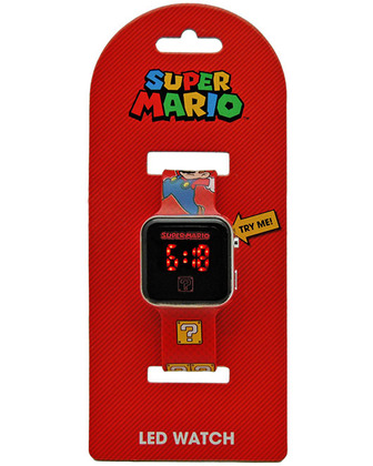 Gyerek Euroswan Digitális LED óra - Super Mario