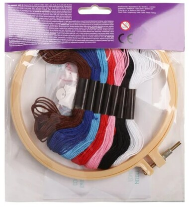 WOW BOX Kreatívna sada na vyšívanie Plameniak