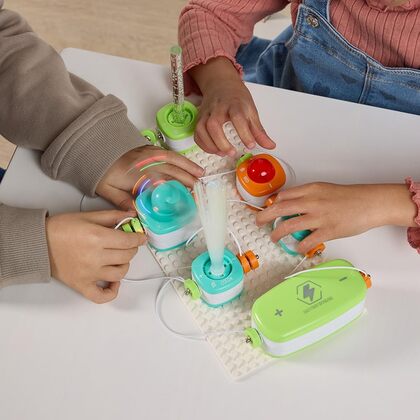 Miniland Electrofun Génius obvodov  Veľká vedecká laboratórna sada Elektronické experimety