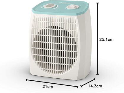 OLIMPIA SPLENDID Caldo Pop A – Kompaktní teplovzdušný ventilátor s funkcí chlazení
