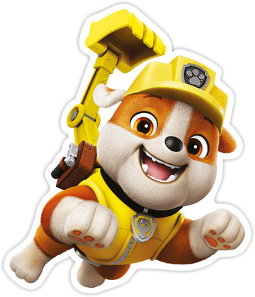 Nickelodeon Wanddekoration Paw Patrol - Rubble im Einsatz