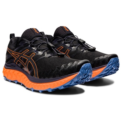 Asics Trabuco MAX Pánska bežecká obuv, čierna/oranžová, veľ. 44,5