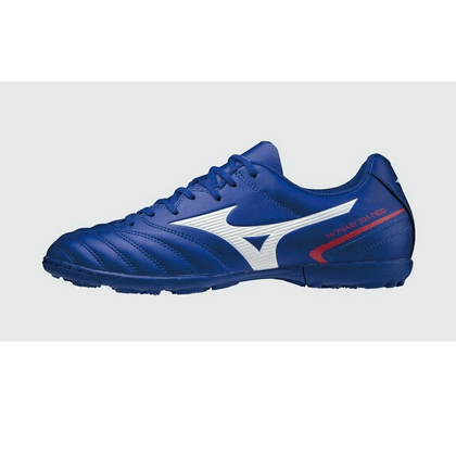 Mizuno Monarcida Neo II AS TF Pánske futbalové kopačky/turfy, červená/modrá, veľ. 45