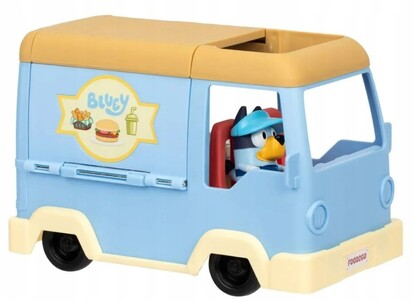 BLUEY Étel kiszállító autó