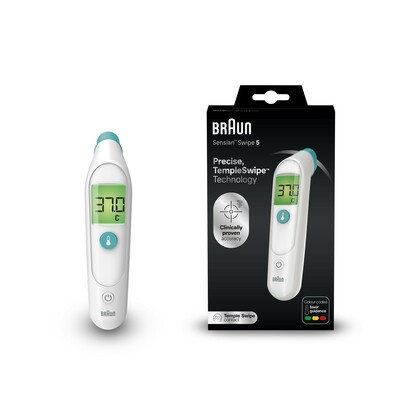 BRAUN BST 200EE, Čelový teplomer