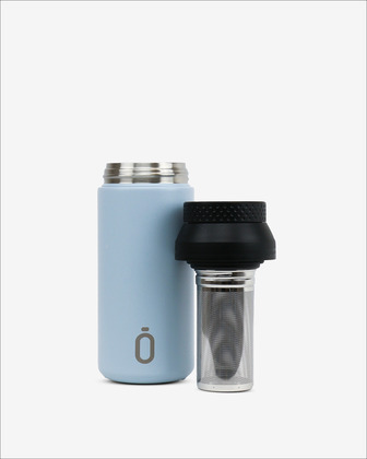 Runbott Cup Mii Malá nerezová termofľaša – 350ml, Pudrová modrá