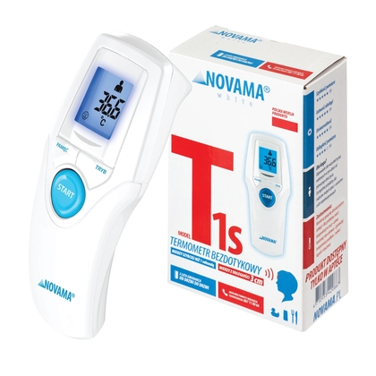 NOVAMA WHITE T1S Berührungsloses Thermometer mit schneller Messung