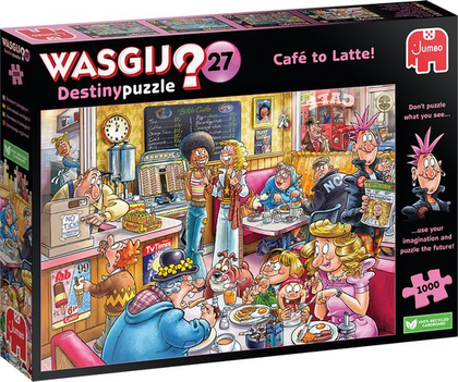 Jumbo Wasgij Puzzle - Café to Latte!, 1000 Teile