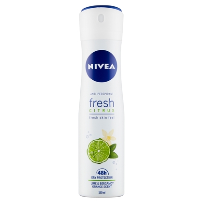 NIVEA Fresh Citrus Lime izzadásgátló spray, 150 ml