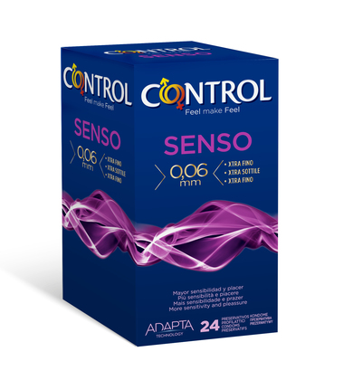 CONTROL SENSO Kondomy, 24 ks