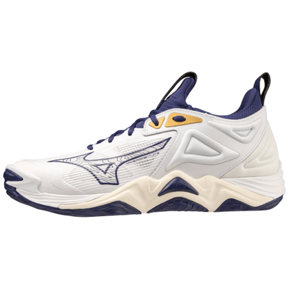 Mizuno Wave Momentum 3 Herren-Volleyballschuhe, weiß, Gr 42