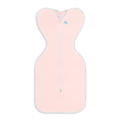 Love To Dream Swaddle UP Lite - Zavinovačka, veľkosť M, light pink,  FÁZA 1, 3-6m, 6-8,5kg