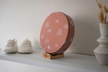 Petit Artichaut Kulatá krabička na otisk - Rainbow