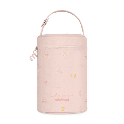 Miniland Dolce Thermobehälter für Flaschen, 700 ml, rosa