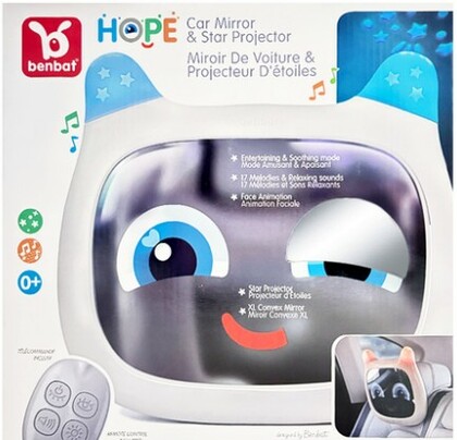 BenBat Hope Interaktivní zrcadlo na pozorování a projektor hvězd - šedé