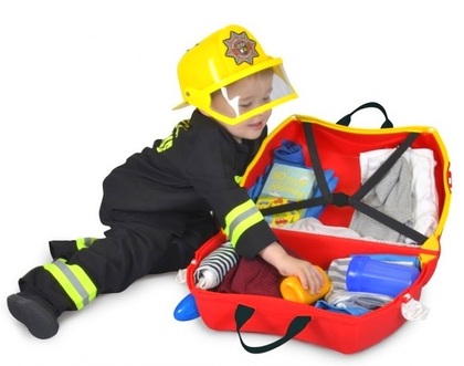 Trunki Kufor s kolieskami, Požiarnicke auto Frank, od 3r+