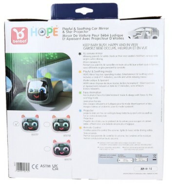 BenBat Hope Interaktivní zrcadlo na pozorování a projektor hvězd - šedé