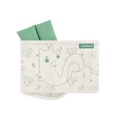 Miniland Antikolikový pás pre dieťa - Veverička