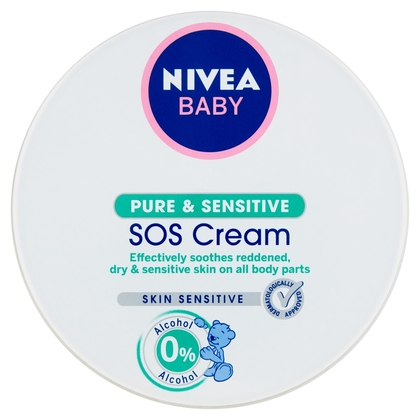 NIVEA Baby Pure &amp; Sensitive SOS Krém, 150 ml