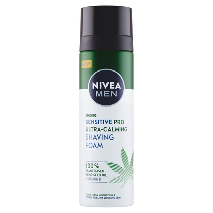 NIVEA Men Sensitive Pro Ultra-Calming Pěna na holení, 200 ml