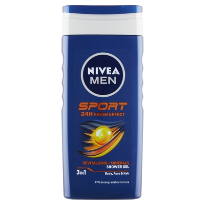 NIVEA Men Sport Sprchový gel, 250 ml