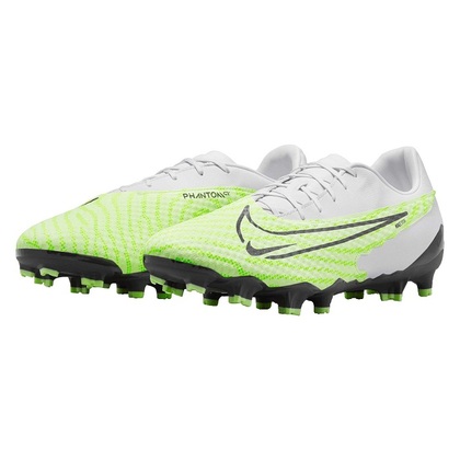 Nike Phantom GX Academy FG/MG Pánske futbalové kopačky, šedá/zelená, veľ. 42,5