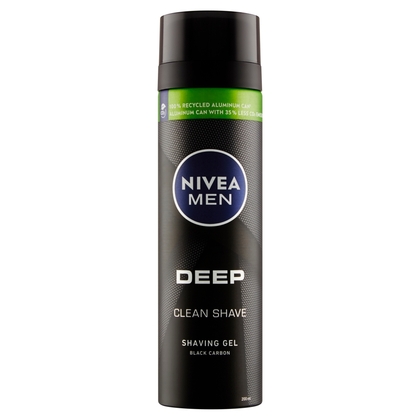NIVEA Men Deep Gel na holení, 200 ml
