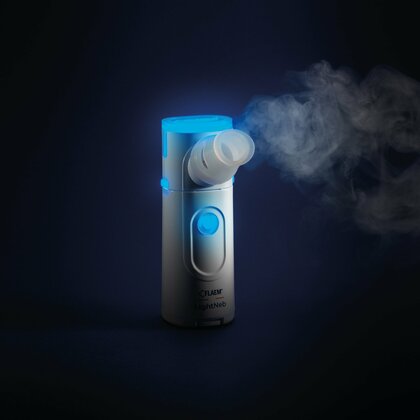 FLAEM LIGHTNEB A MESH típusú hordozható membráninhalátor új generációja