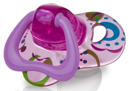 Nuby  Upokojujúci ortodonický cumlík, 6-12m