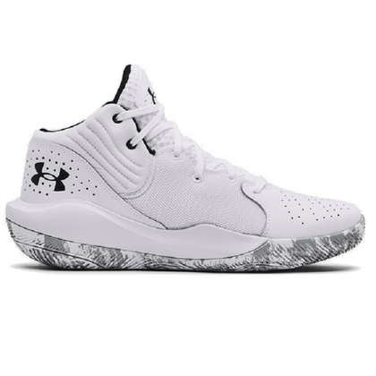 Under Armour Jet 21 Pánská basketbalová/volejbalová obuv, bílá, vel. S 44