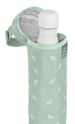 Miniland Termoobal na termosku/fľašu ECO-friendly 500 ml - mätový