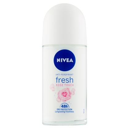 NIVEA Fresh Rose Touch Guľôčkový antiperspirant, 50 ml