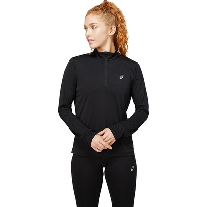 Asics Core LS 1/2 Zip Top Dámske vrchné tričko so zipsom a dlhým rukávom, veľ. S