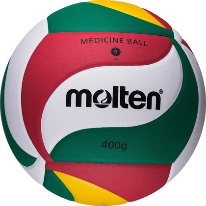 Molten V5M9000-M Volejbalový halový míč, bílý/zelený/červený/žlutý, vel. S 5