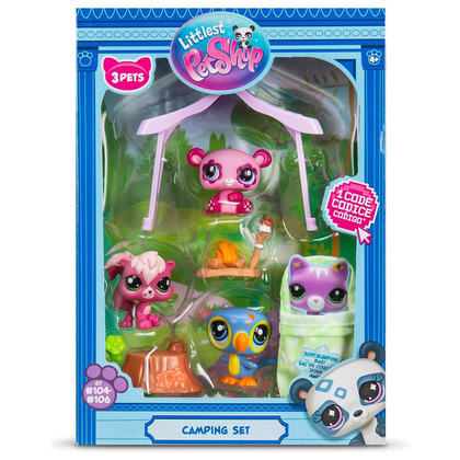 Littlest Pet Shop Camping Adventure Play – Camping-Abenteuer