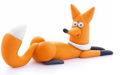 HEY CLAY Waldtiere Modelliermasse Set, Waldtiere