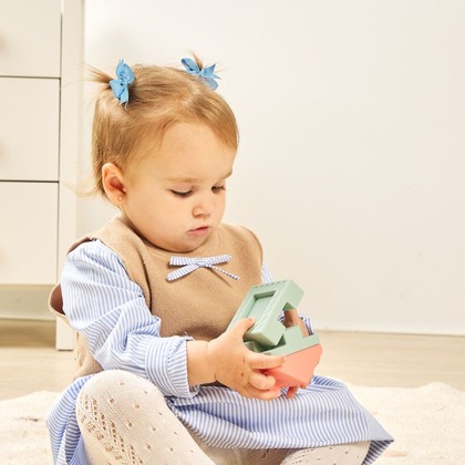 Miniland Mäkké senzorické kocky – Skladacia veža