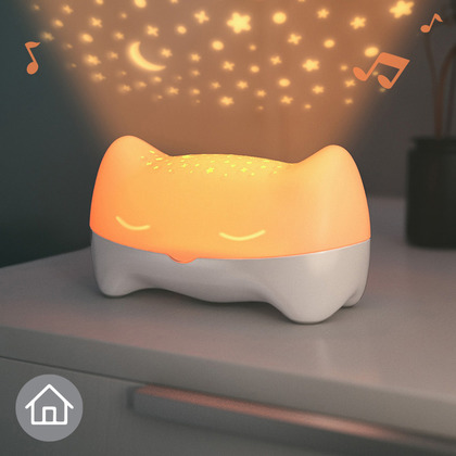 BenBat Hooty Projektor, noční lampička a pouzdro na dudlík 3v1, sova