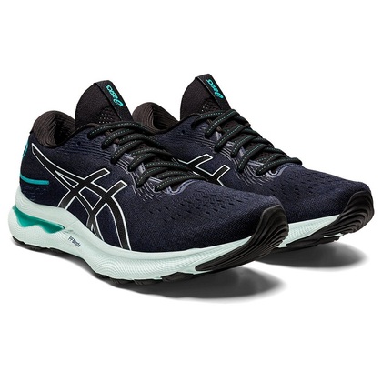 Asics Gel Nimbus 24 W Dámska bežecká obuv,  navy/zelená, veľ. 38