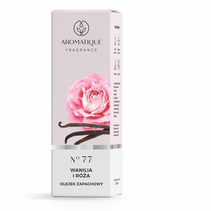 Aromatique Vanilia &amp; Rose Vonný olej s vôňou Vanilky a ruže, 12ml